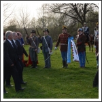 Csata a Tápió hídján (fotó: Berlingerné Kiss Orsolya)