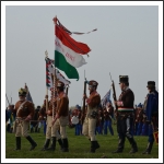 Csata a Tápió hídján (fotó: Berlingerné Kiss Orsolya)