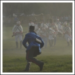 Csata a Tápió hídján (fotó: Berlingerné Kiss Orsolya)