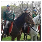 Bevonultak Dunakeszire a Mogyoródi Sándor-huszárok (fotó: KesziPress)