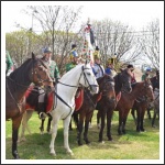 Bevonultak Dunakeszire a Mogyoródi Sándor-huszárok (fotó: KesziPress)