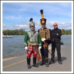 Bevonultak Dunakeszire a Mogyoródi Sándor-huszárok (fotó: KesziPress)