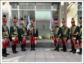 Magyar huszárok Stuttgartban