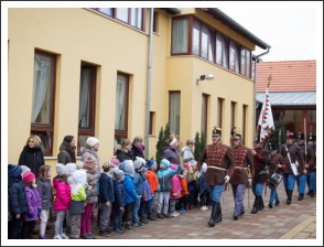 Budakeszi iskoláiban és óvodáiban március idusán (fotó: Turi András)