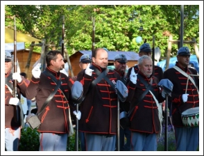 Negyvenhetesek az Egerszeg Fesztiválon (fotó: Budai 2-ik Honvédzászlóalj)