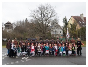 Budakeszi iskoláiban és óvodáiban március idusán (fotó: Turi András)