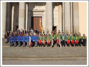 25. éves a Váci Huszár és Nemzetőr Bandérium (fotó: Vörös István)