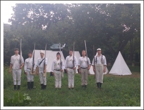 A Váci Ifjú Tüzérek nyári tábora