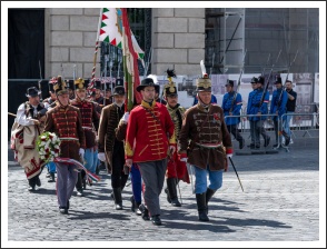 Budavár visszavételére emlékeztünk a Honvéd Emlékműnél (fotó: Pető István)