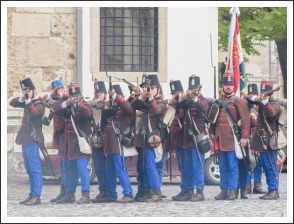 A Szövetség honvédelem napi megemlékezései, Budavári ostrom csatajáték - fotó: Pető István