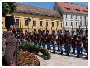 A Magyar Honvédség megalakulásának 175. évfordulójára emlékeztünk (fotó: Pető István)