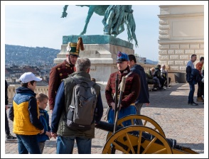 Honvéd toborzók a Budavári Palotában (fotó: Pető István)