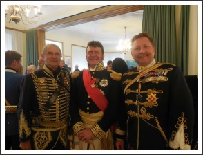 A Somogyi Huszárok bevették Enns városát