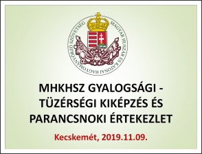 MHKHSZ gyalogsági és tüzérségi tiszti és altiszti kiképzés