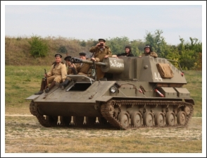 II. világháborús hadijáték Komáromban