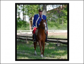 Kovács Imre hő. huszárőrmester temetése