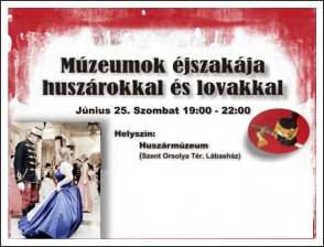 Múzeumok éjszakája a soproni Huszármúzeumban