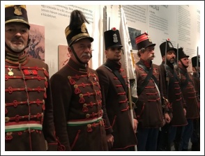 Kiállítás a segesvári csatatérről - fotó: budaihonvedek.hu