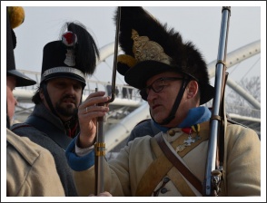 Csata a havas Tisza-parton (fotó: Horváth Zsombor)