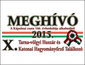 X. Tarna-völgyi Huszár és Katonai Hagyományőrző Találkozó