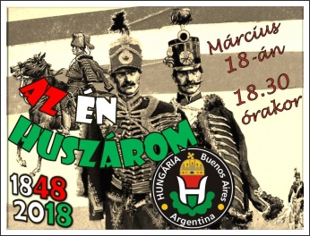 Az én huszárom – Március 15. Buenos Airesben