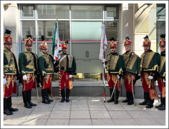 Magyar huszárok Stuttgartban