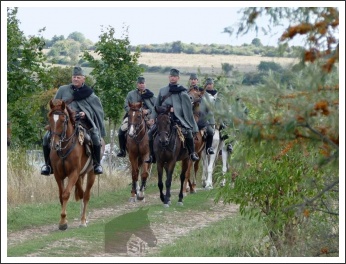 A soproni Nádasdy-huszárok a Nemzetközi lovassági napokon