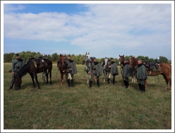 A soproni Nádasdy-huszárok a Nemzetközi lovassági napokon