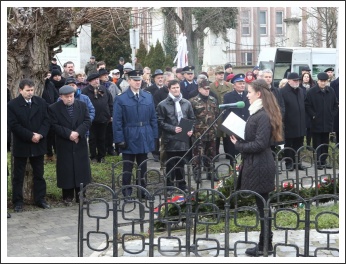 Megemlékezés a keleti front áldozatairól Pápán