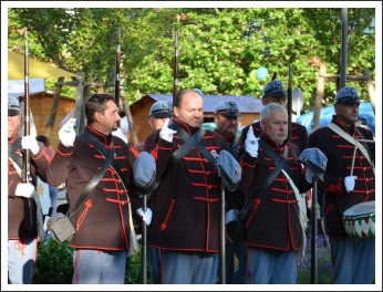 Negyvenhetesek az Egerszeg Fesztiválon (fotó: Budai 2-ik Honvédzászlóalj)