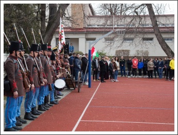 Budakeszi iskoláiban és óvodáiban március idusán (fotó: Turi András)