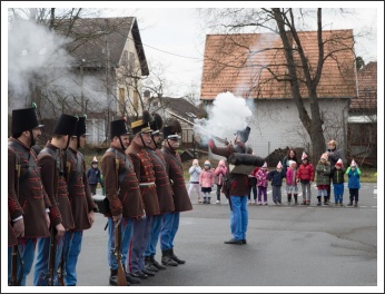 Budakeszi iskoláiban és óvodáiban március idusán (fotó: Turi András)