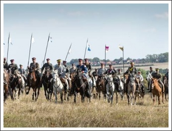 A soproni Nádasdy-huszárok a Nemzetközi lovassági napokon