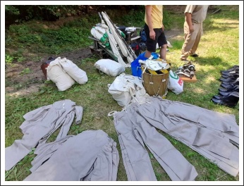 A pestvármegyei kadétzászlóalj 1. táborozása