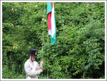 A pestvármegyei kadétzászlóalj 1. táborozása