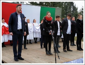 Magyarnak lenni hittel, szóval és cselekedettel - Március 15. Aknaszlatinán