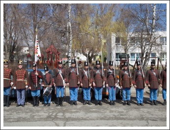 Budakeszi iskoláiban és óvodáiban március idusán (fotó: Turi András)