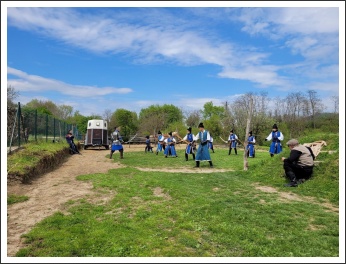 Apródavatás és mustra (fotó: "VÉRTES" Egyesület)