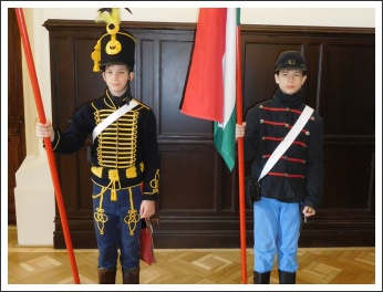 Március 15. a Budai Várban (fotó: "VÉRTES" Egyesület)