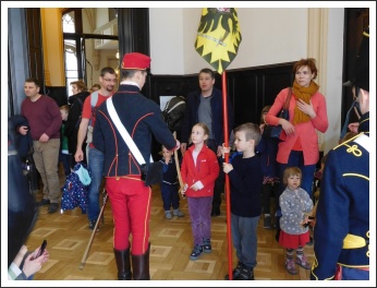 Március 15. a Budai Várban (fotó: "VÉRTES" Egyesület)