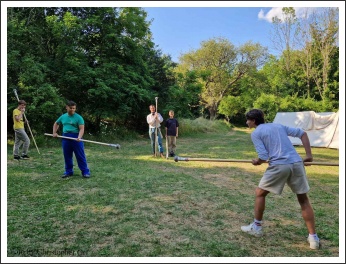 A pestvármegyei kadétzászlóalj 1. táborozása