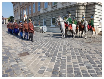 A tüzérség első budavári járőrsorozata