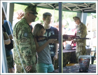 I. Katonai Hagyományőrző Fesztivál – Hadijátékok a történelem jegyében (fotó: Zentai Péter)
