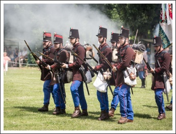 I. Katonai Hagyományőrző Fesztivál – Hadijátékok a történelem jegyében (fotó: Zentai Péter)