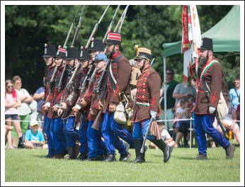I. Katonai Hagyományőrző Fesztivál – Hadijátékok a történelem jegyében (fotó: Zentai Péter)