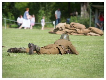 I. Katonai Hagyományőrző Fesztivál – Hadijátékok a történelem jegyében (fotó: Zentai Péter)