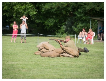 I. Katonai Hagyományőrző Fesztivál – Hadijátékok a történelem jegyében (fotó: Zentai Péter)