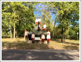 A soproni Nádasdy-huszárok a Nemzetközi lovassági napokon