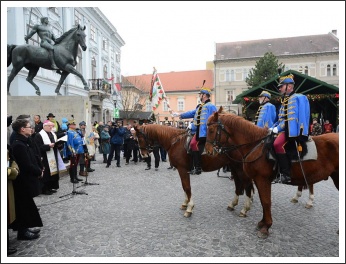 A limanowai csata évfordulójára emlékeztek a Fehérvári Huszárok