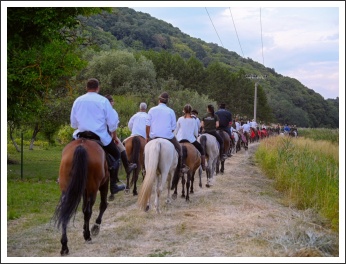 XII. Görgei Emléktúra – 75 lovassal az összetartozás és a bajtársiasság jegyében (fotó: Hrabec Gergő)